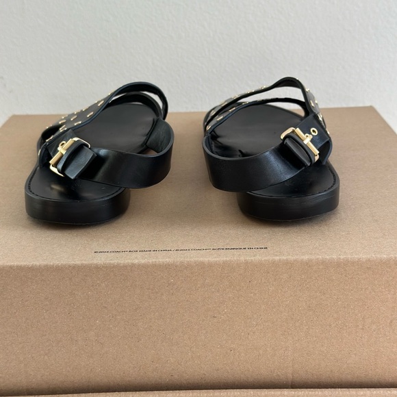 Madewell The Tuley Crossover Sandal in True Black, Size 7.5 - Picture 6 of 12